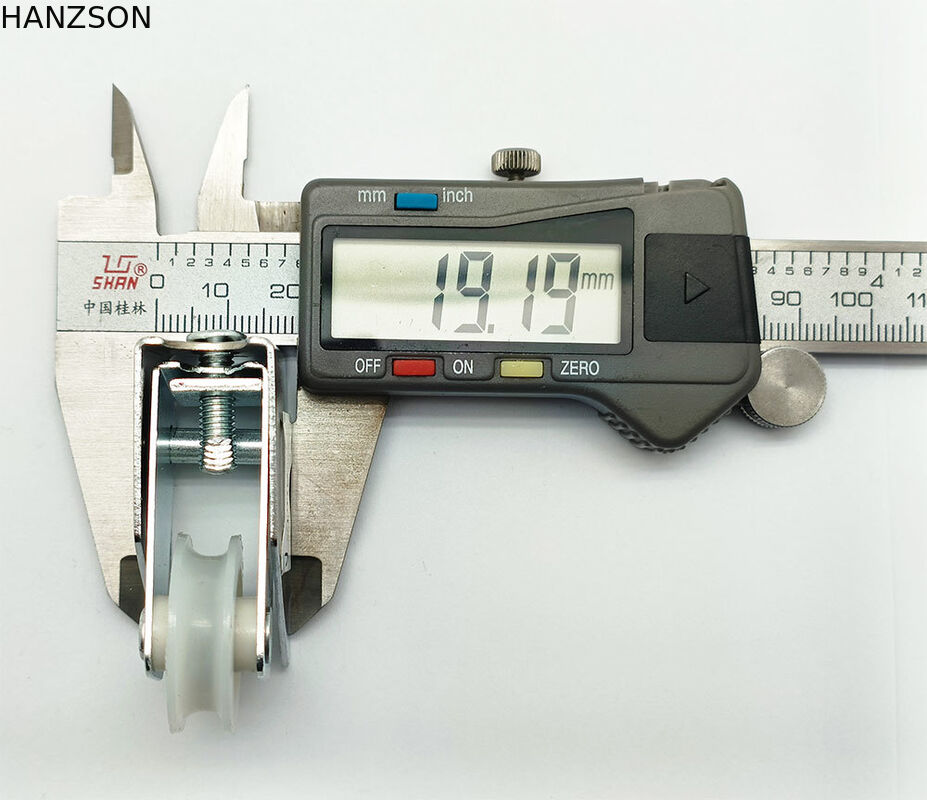 626 Bearing Roller With Shaft M6 Screw Furniture Drawer Pulley With Screw Showcase Drawer Wheel Pom Nylon Belt Axle Flat Wheel