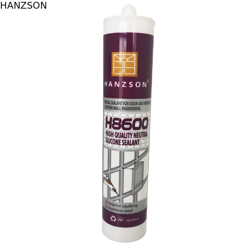 Environmentally Friendly Curing Adhesives for Glass 8600 Window Adhesives Neutral Silicone Sealant Glass Caulk Silicone