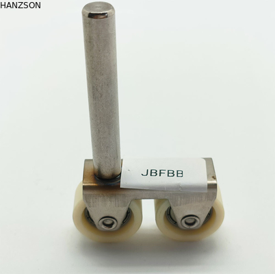 Ворота шкива 608zz колеса сползая ворот W18xH34xL42mm алюминиевые нося колесо