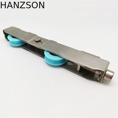 Ролик двери OEM алюминиевый, регулируемый материал ролика SS201 POM сползая окна